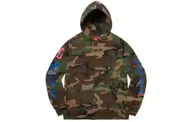 Supreme FW21 Week 1 Multi Logo Hooded Sweatshirt