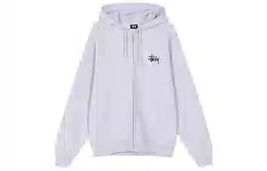 Stussy BASIC ZIP HOOD logo
