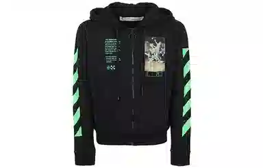 OFF-WHITE SS20 Graphic Print Hoodie