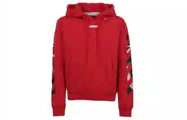OFF-WHITE Hoodie Red