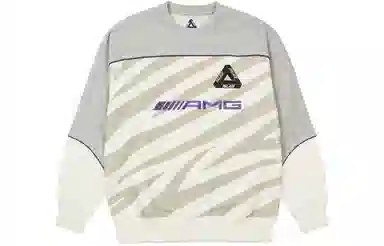 PALACE SS21 x AMG Technical Crew White Logo