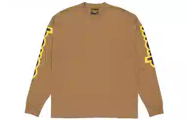 Drew House Logo Long Sleeve Tee Brown