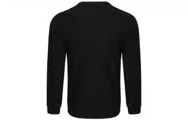 adidas neo M Basc Ss Logo Crew Sweatshirt Black