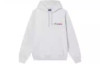 Stussy FW21 Positive Vibrations Embroidered Hoodie Logo