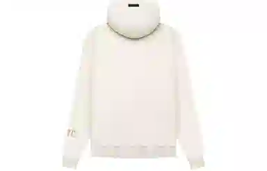 Fear of God FG7C Hoodie Cream Heather Logo