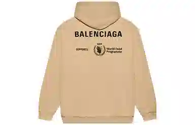 Balenciaga x WFP Hoodie Brown