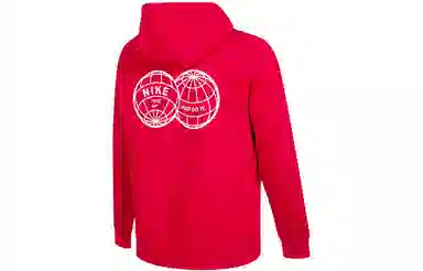 Nike CNY Logo Hoodie Red