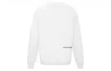 Calvin Klein Logo Print Sweatshirt White