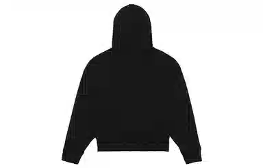 Palm Angels Crocodile Print Hoodie Black