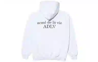 acme de la vie ADLV Boy Print Hoodie White