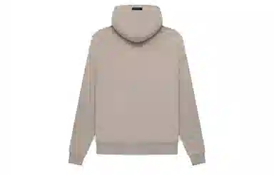 Fear of God Long Sleeve Half Zip Hoodie Vintage Paris Sky FG7C Logo