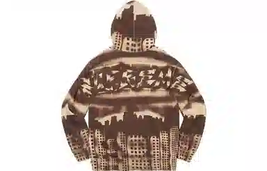 Supreme FW21 Week 2 x New York Yankees Airbrush Hooded Sweatshirt