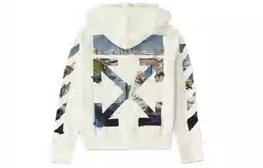 OFF-WHITE SS19 Classic Hoodie White