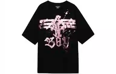 Boy London FW21 Graffiti Eagle Print Sweatshirt Black