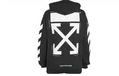 OFF-WHITE Mona Lisa Crewneck Sweatshirt Black