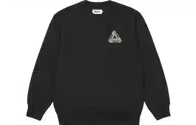 PALACE FW21 Slub Crew Black Logo