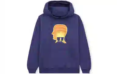 Brain Dead Tongue Demon Hoodie Navy