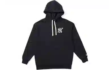 New Era MLB Yankees Floral Logo Hoodie Black