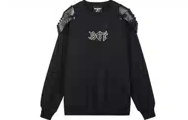 Boy London FW21 Mechanical Eagle Logo Embroidered Sweatshirt