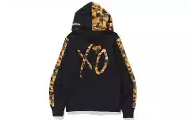 A BATHING APE BAPE x XO Camo Shark Pullover Hoodie