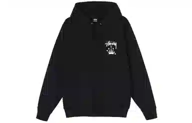 Stussy FW21 Stock Crown Hoodie Logo