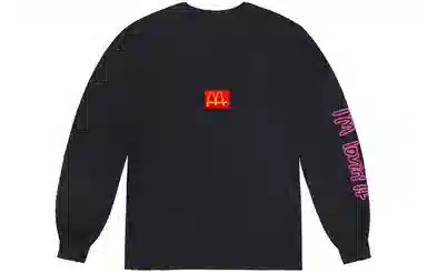 Travis Scott x McDonald Cactus Jack Crewneck Black