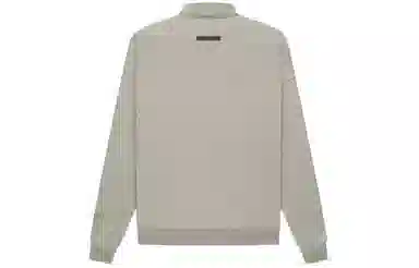 Fear of God Essentials Pullover Mockneck Dark Heather Oatmeal