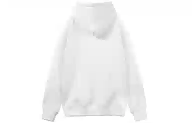 NORVINCY Printed Hoodie White