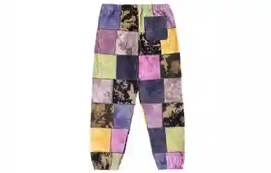 Supreme SS19 Patchwork Tie Dye Sweatpant
