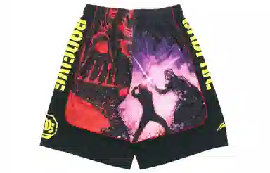 Li-Ning BadFive Star Wars Shorts Black