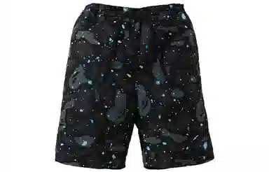 A BATHING APE Shark Space Print Shorts