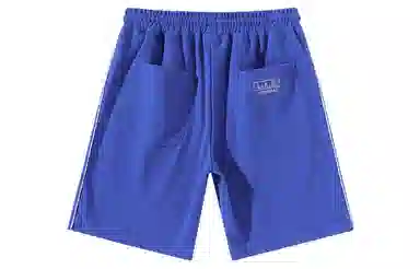 LAMLICKA Waffle Shorts Blue