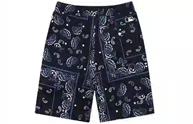 MLB Logo Shorts Navy