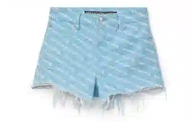 alexander wang SS22 Bite Shorts Blue