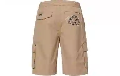 EVISU SS22 Buddha Embroidery Cargo Shorts