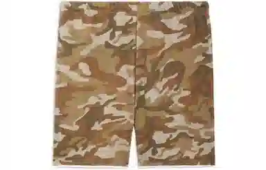 CELINE SS22 Camo Fleece Shorts