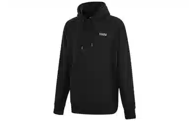 Vans Logo Hoodie Black