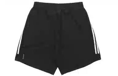 adidas Reflective Logo Striped Shorts Black