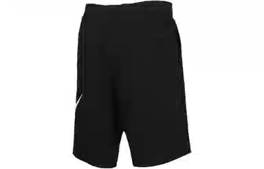 Nike Logo Print Shorts Black