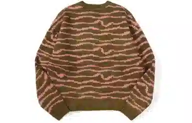 Drew House Sketch Mascot Squiggle Sweater Olive