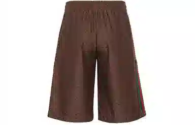 Gucci SS21 Silk Shorts Brown