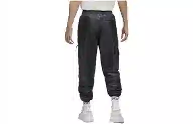Jordan Logo Print Joggers Black