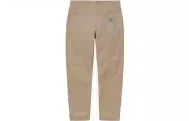 Carhartt WIP Logo Casual Pants Light Brown
