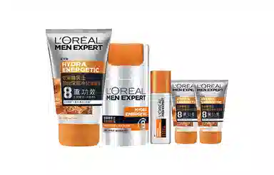 欧莱雅 男士劲能深层净化洁面醒肤型男士系列套装