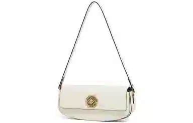 宫选 八面玲珑系列单肩腋下包优雅时尚腋下法棍包 女款