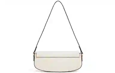 宫选 八面玲珑系列单肩腋下包优雅时尚腋下法棍包 女款