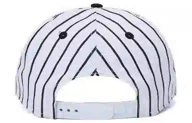 New Era NBA Bulls Striped Cap Black