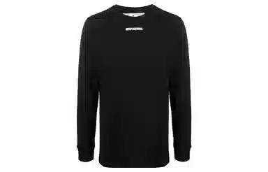 OFF-WHITE Arrow Print Long Sleeve Tee Black