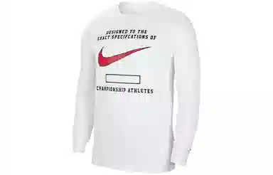 Nike Sportswear Long Sleeve Tee White