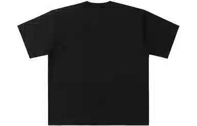 BENMYSHOWER Cartoon Print T-Shirt Black